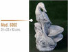 Figura/Estatua de Piedra Surtidor Agua  Pato Modelo 6092 - 29x23x63cm.