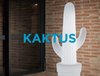 LAMPARA DE PIE  RESINA ROTACIONAL  MOD. KAKTUS - 44x31x100 cm