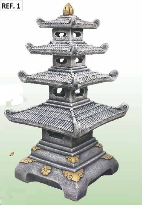 Pagoda de piedra  TEMPLO ZEN