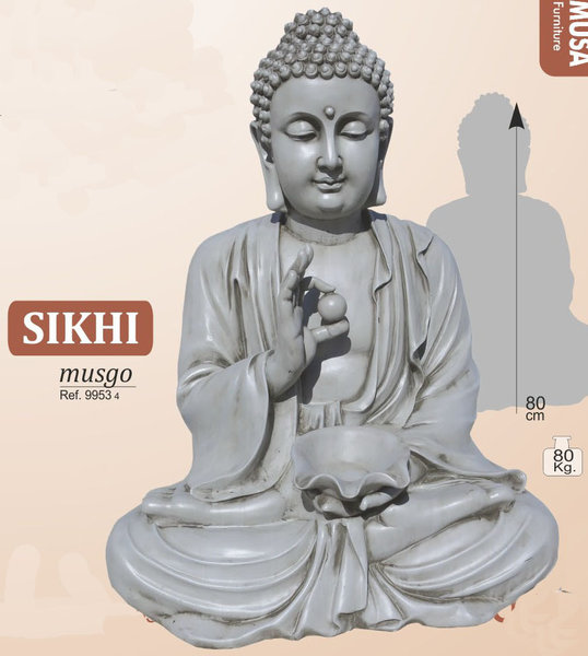 Figura de Piedra Diosa Zen Modelo SIKHI