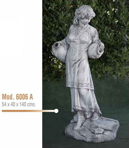 Figura/Estatua de Piedra Surtidor Modelo 6006A  / 6006B