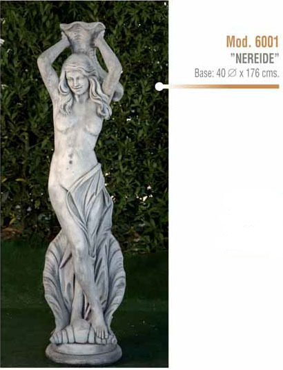 Figura/Estatua de Piedra Surtidor NEREIDE Modelo 6001