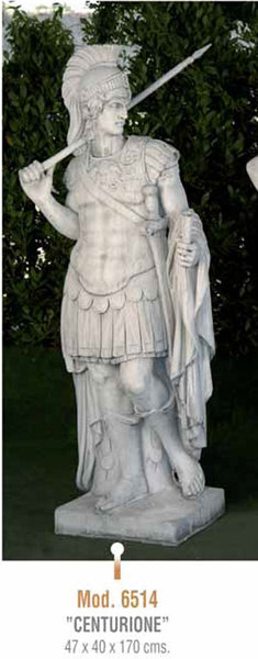 Figura/Estatua de Piedra CENTURIONE Modelo 6514 - 47x40x170h.