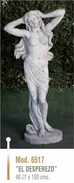 Figura/Estatua de Piedra EL DESPEREZO Modelo 6517 - 46 Diam.x150h.