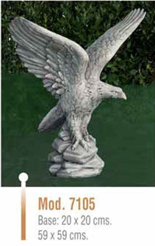 Figura/Estatua de Piedra AGUILA Modelo 7105