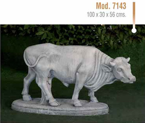 Figura/Estatua de Piedra VACA Modelo 7143
