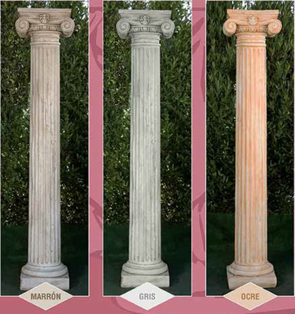 Columnas de Piedra/Hormigón Modelos 4207/4208/4111